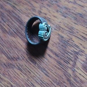 Leather ring